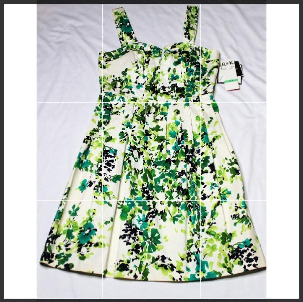 R&K Originals Floral Sleeveless Dress